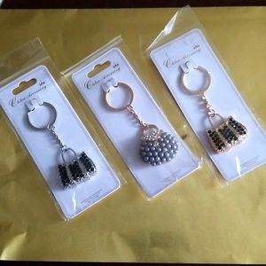 Chloe accessory key chains all 3 for one price
